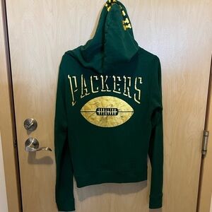 VS pink packers hoodie